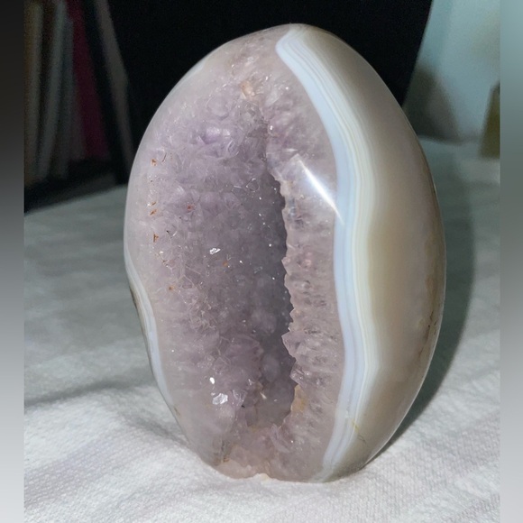 Druzy Orca Agate Cave | Purple - Picture 3 of 9